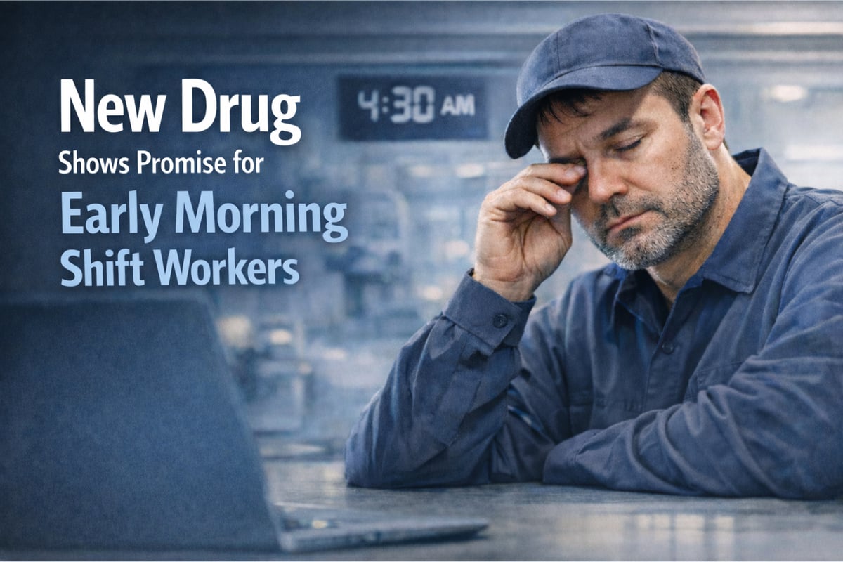 Clinical Trial of Early Morning Shift Workers Shows Promise of New Drug for Reducing Excessive Sleepiness (1)