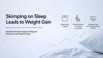 Skimping on Sleep Leads to Weight Gain (1)
